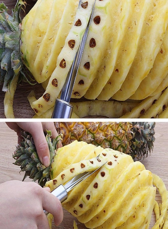 RupeeRise Pineapple Cutter, Pineapple Eye Remover Tool for Kitchen, Outdoor Cooking and Travel, 20.5 cm - Image 4